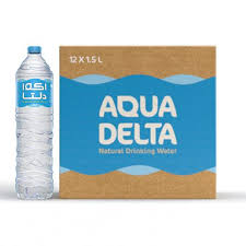 مياه اكوا دلتا 1.5 لتر
