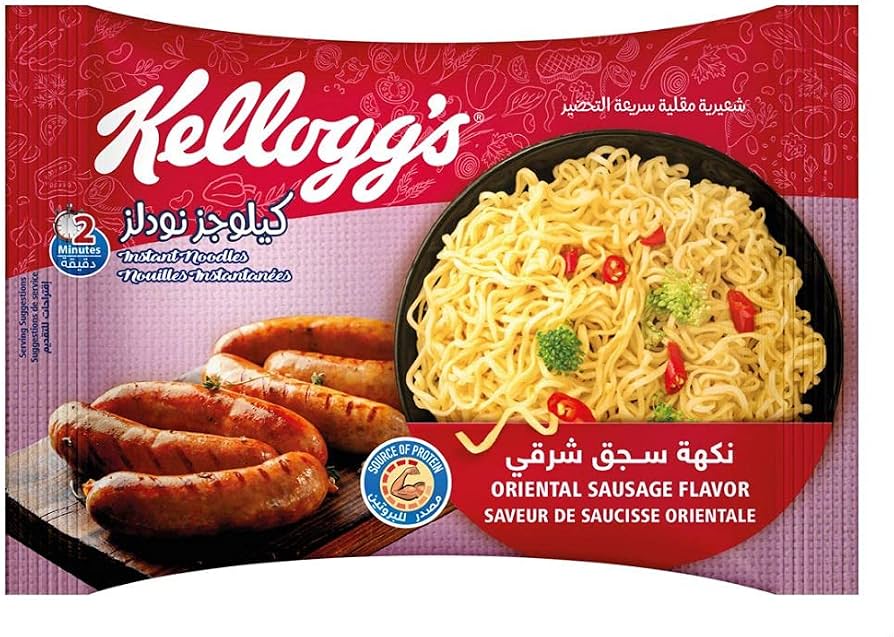 كيلوجز نودلز سجق 10 ج