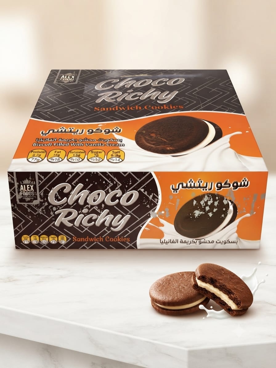 بسكويت ريتشي كريمة 5 ج