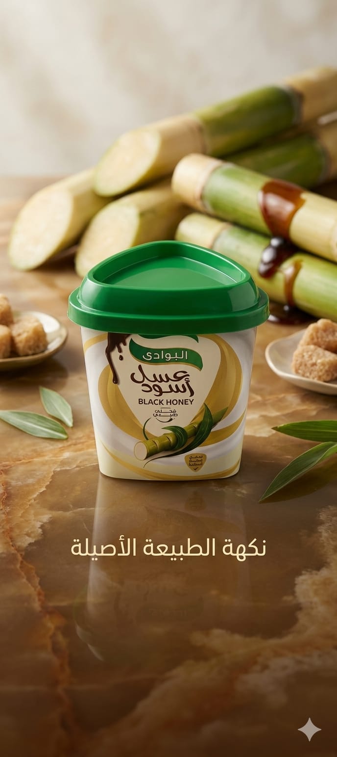 عسل البوادي اسود 190جم